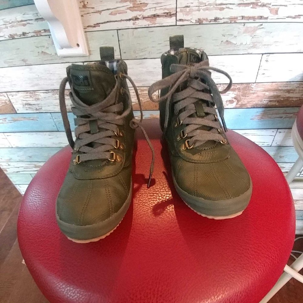 KEDs Water Resistant High Top Sneakers/Booties